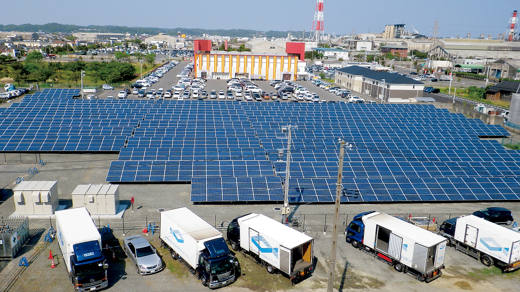 KYOEI Onahama solar power plant