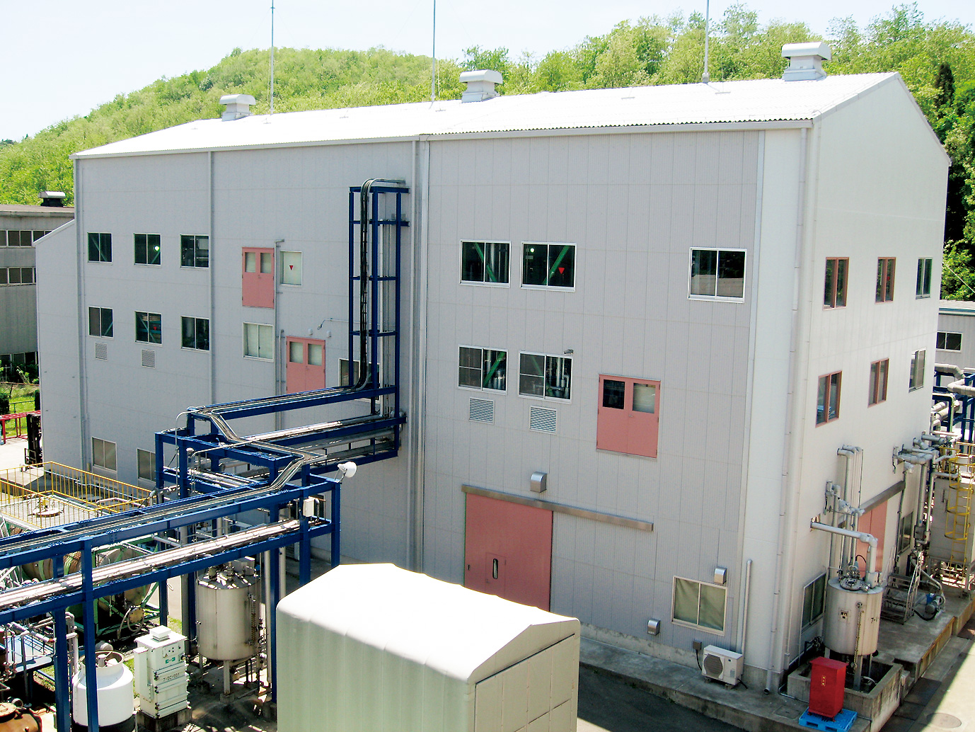 Production building exterior